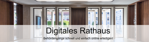 Banner Digitales Rathaus